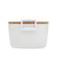 Lekker pp plastic 700ml lunch box one size white MidOcean-4