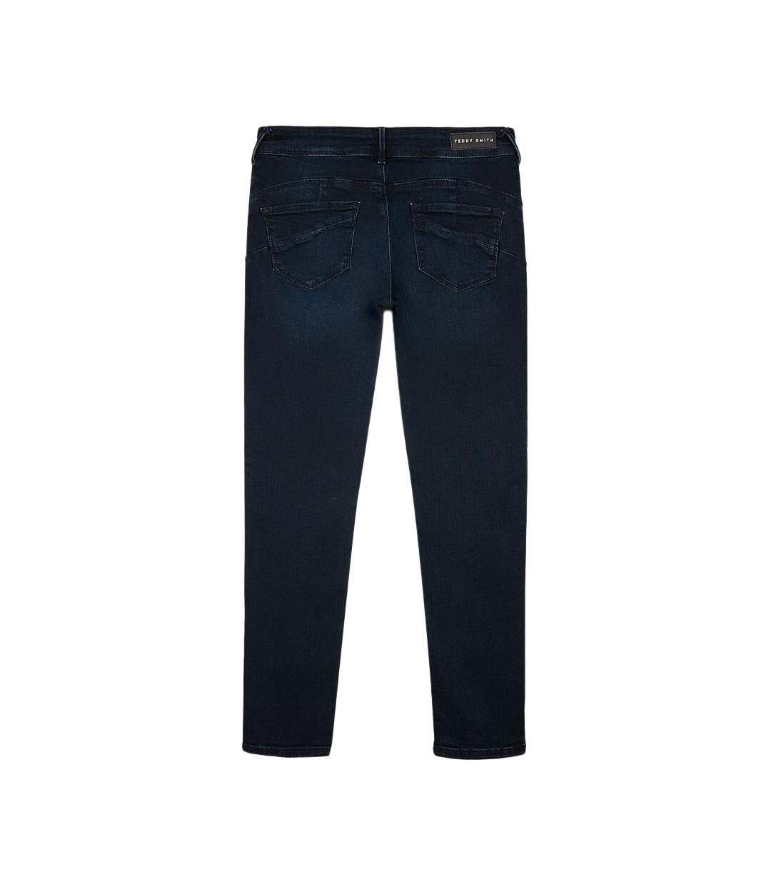 Jean bleu foncé femme teddy smith pin up - 29-2