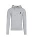 Sweat à capuche classic homme gris chiné Raging Bull