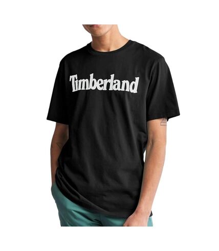 T-shirt Noir Homme Timberland Kennebec - S