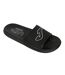 Mens S.island Logo Flip Flops Black Joma-4