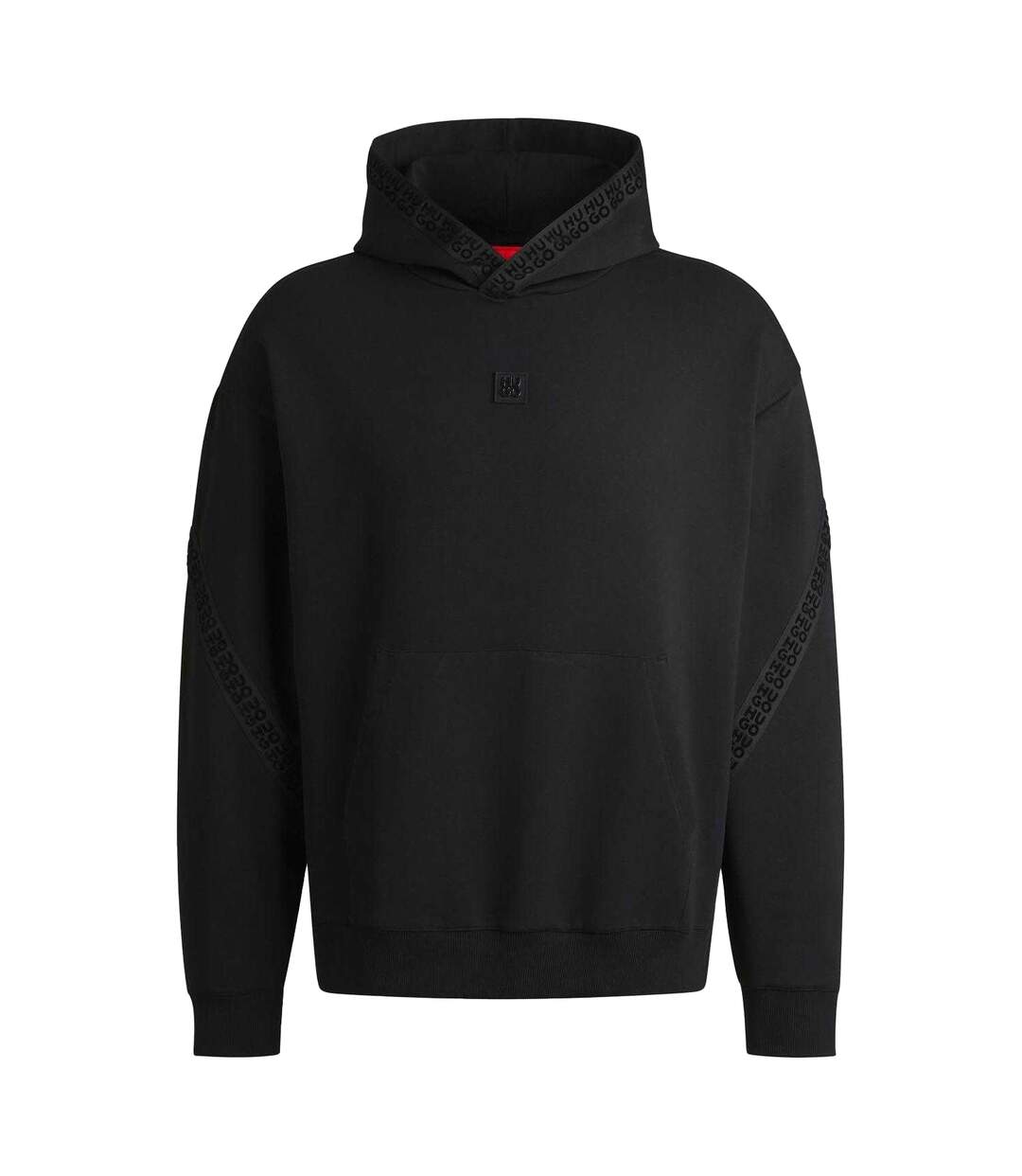 Sweat À Capuche Dagarito Homme Noir Hugo-2