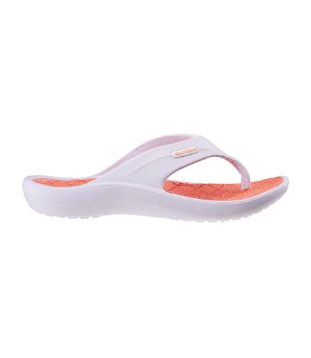 Tongs Alema Femme Blanc Saumon Aquawave
