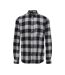 Chemise à Carreaux Noir/Gris Homme Only & Sons Dmundur - L