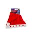 Chapeau de Noël Adulte à Led Étoile 39cm Rouge-2