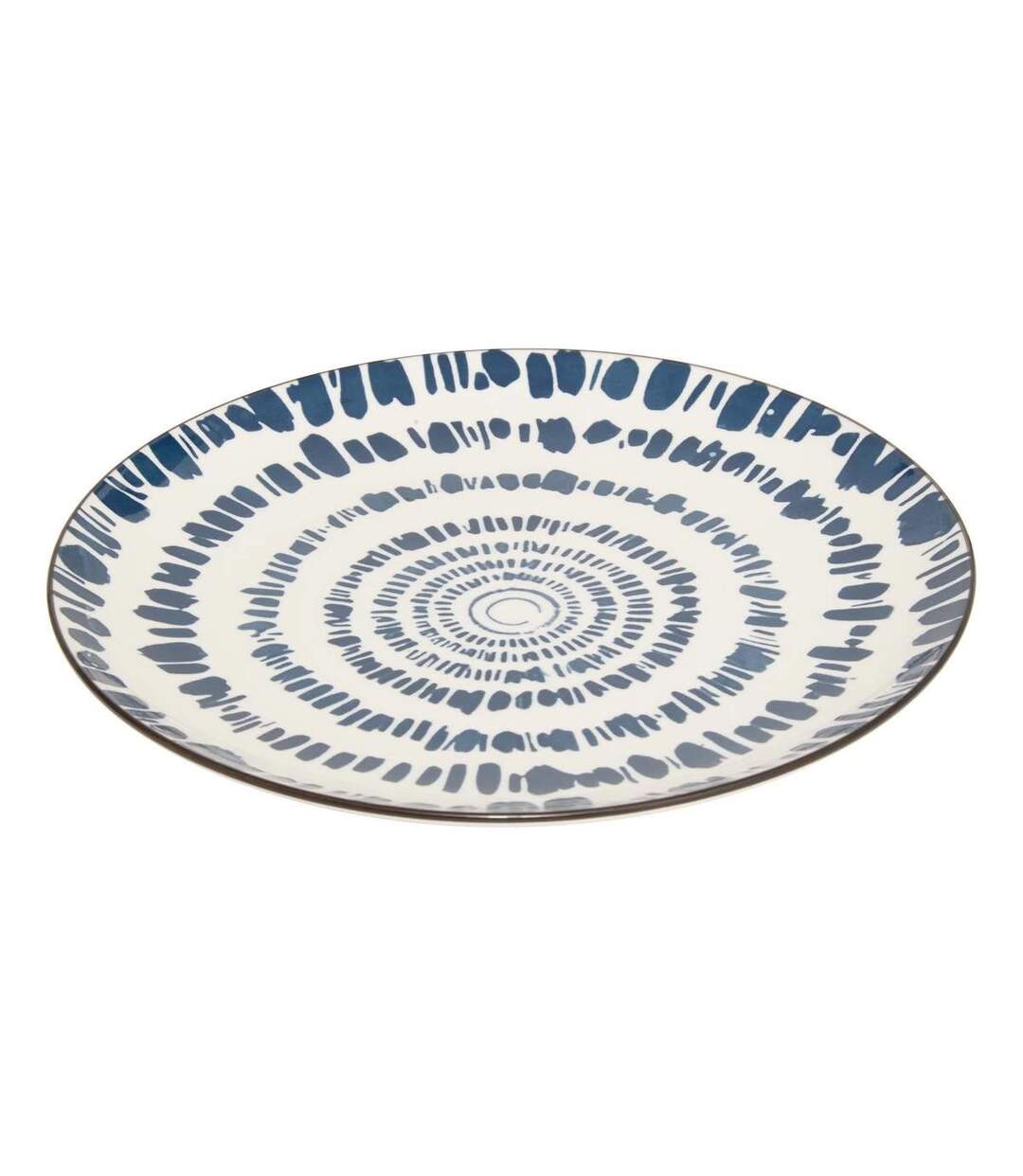 Lot de 6 Assiettes Plates Umami Rayon 26cm Bleu-2