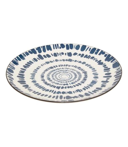 Lot de 6 Assiettes Plates Umami Rayon 26cm Bleu