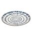 Lot de 6 Assiettes Plates Umami Rayon 26cm Bleu-2