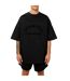 T-shirt Manches Courtes Motif/style Logo Homme Noir Essentials-4