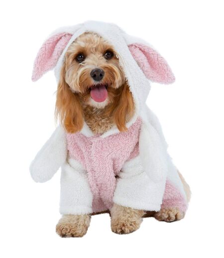 Costume pour chiens m blanc/rose Smiffys