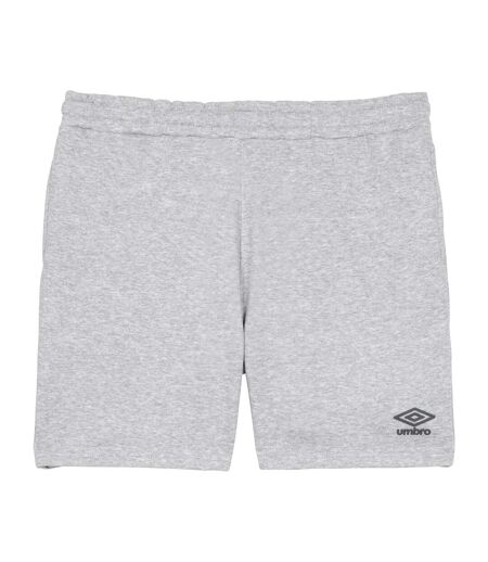 Umbro Mens Core Shorts (Grey Marl/Collegiate Blue) - UTUO1277