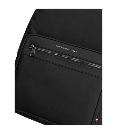 Plain Polyester 16l Backpack One Size Black Tommy Hilfiger