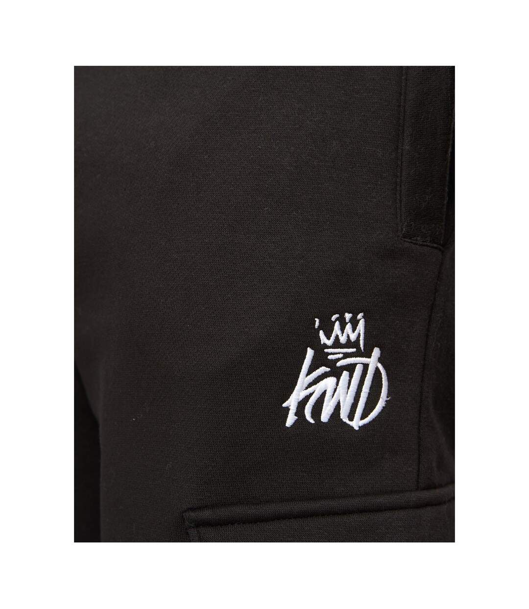 Mens Crosby Cargo Jogging Bottoms Black Kings Will Dream-4