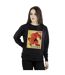 Disney - Sweat BIG HERO BAYMAX BAYMAX NEWSPAPER - Femme (Noir) - UTBI11394-2
