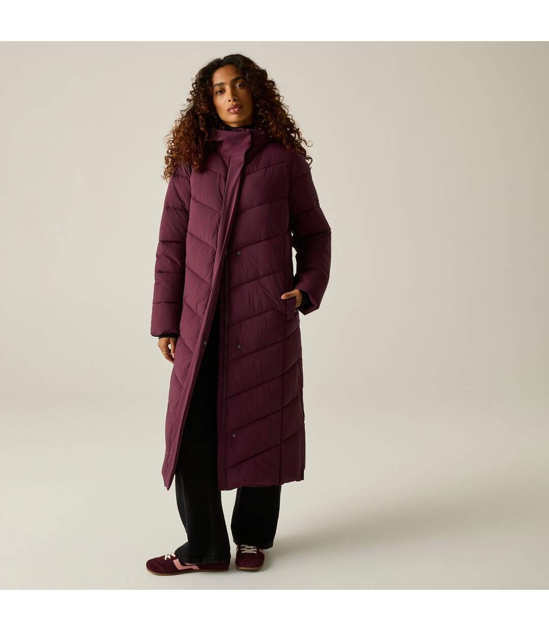 Doudoune Matelassée Eloria Femme Pourpre Regatta-1