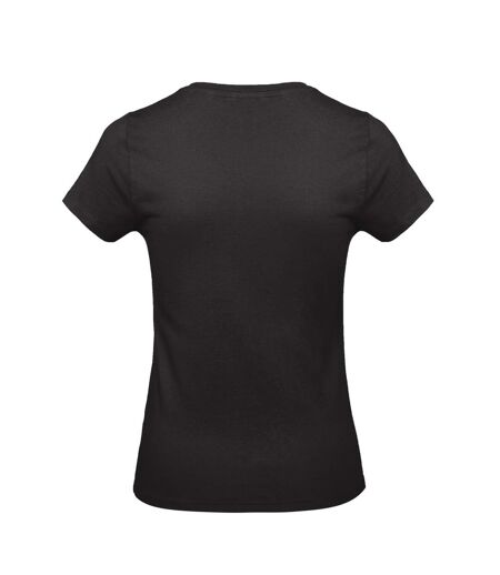 B&C Womens/Ladies E190 T-Shirt (Black)