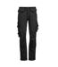 Womens/ladies Craftsman Stretch Trousers Black Jobman-1