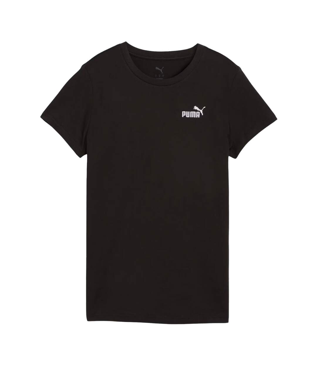T-shirt Motif/style Petit Logo Ess No.1 Femme Noir Puma-1