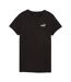 T-shirt Motif/style Petit Logo Ess No.1 Femme Noir Puma-1