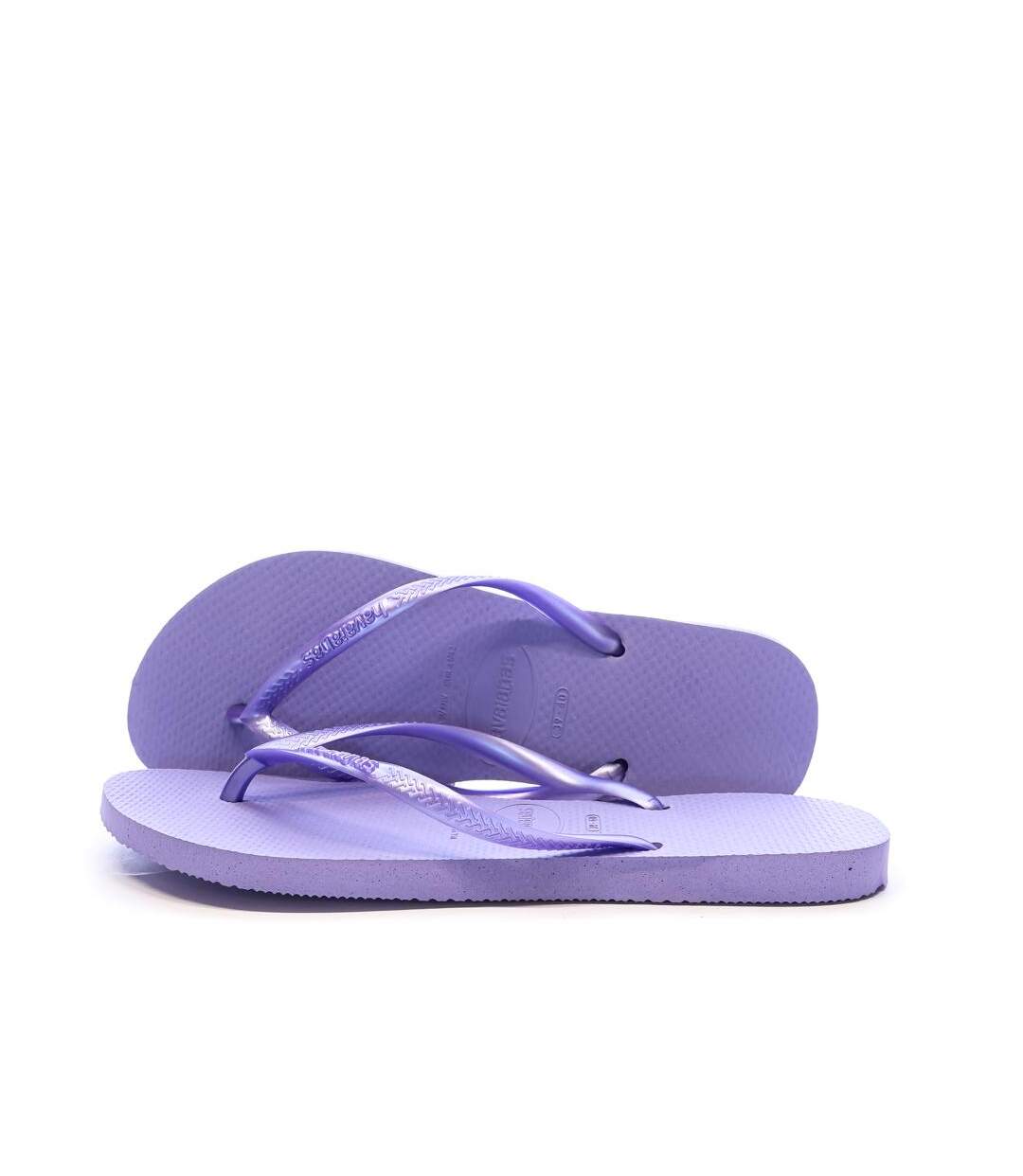 Tongs violet femme havaianas slim infradito lilac-1