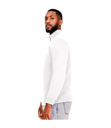 Mens ringspun cotton sweatshirt white Casual Classics