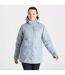Womens/ladies Saltaire Waterproof Jacket Stormy Sea Lunar Grey Craghoppers-1