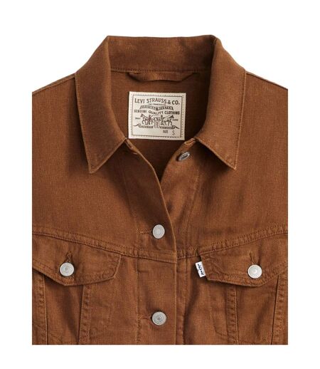Débardeur Shrunken 90s Femme Marron Levis