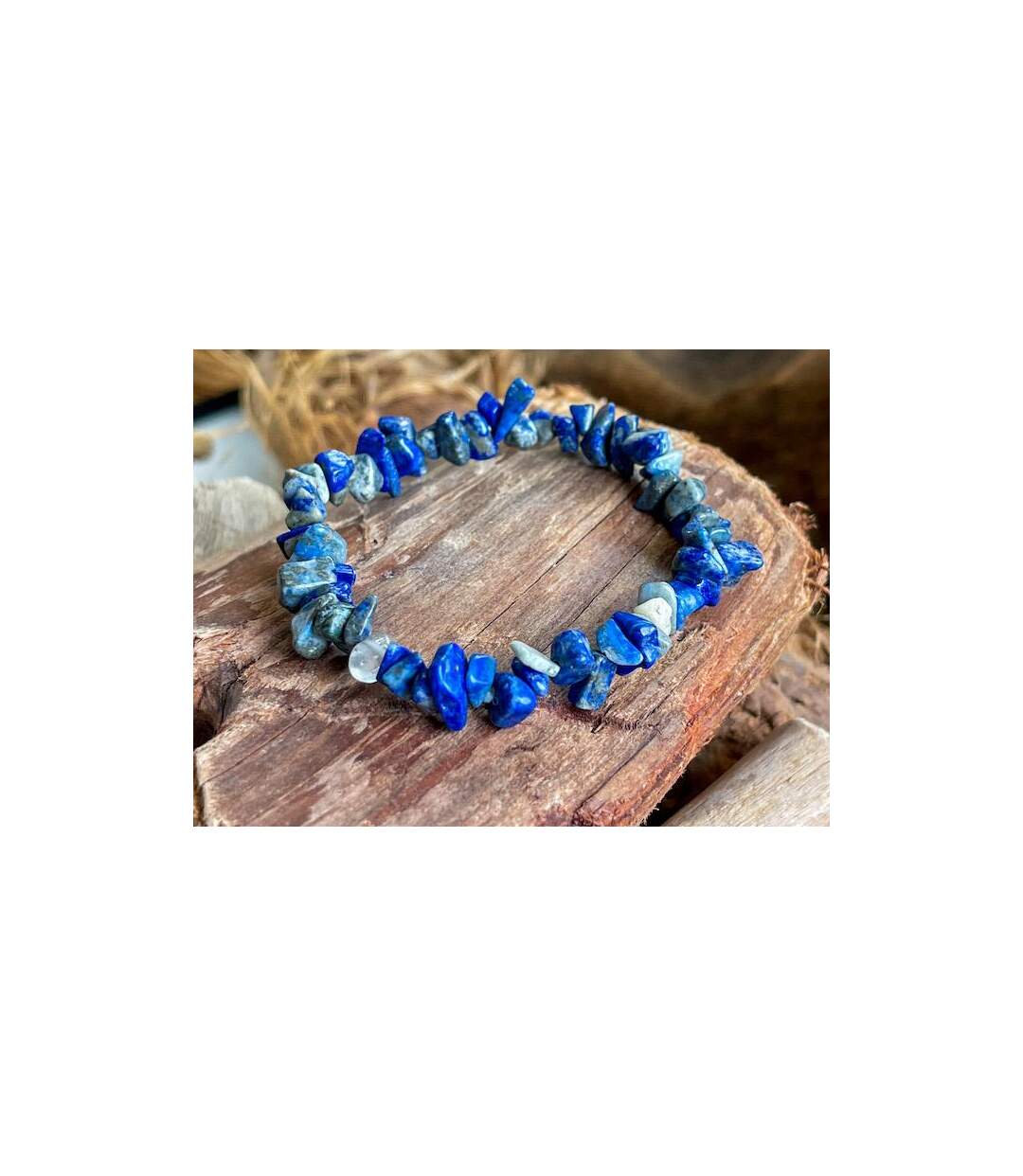 Bracelet corail en lapis lazuli-2