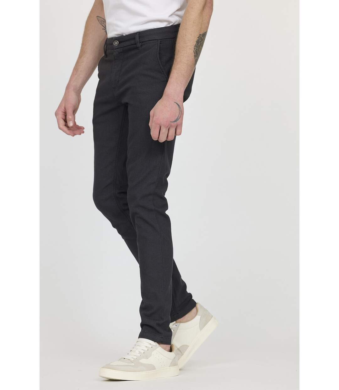 Pantalon coton chino slim NEILS