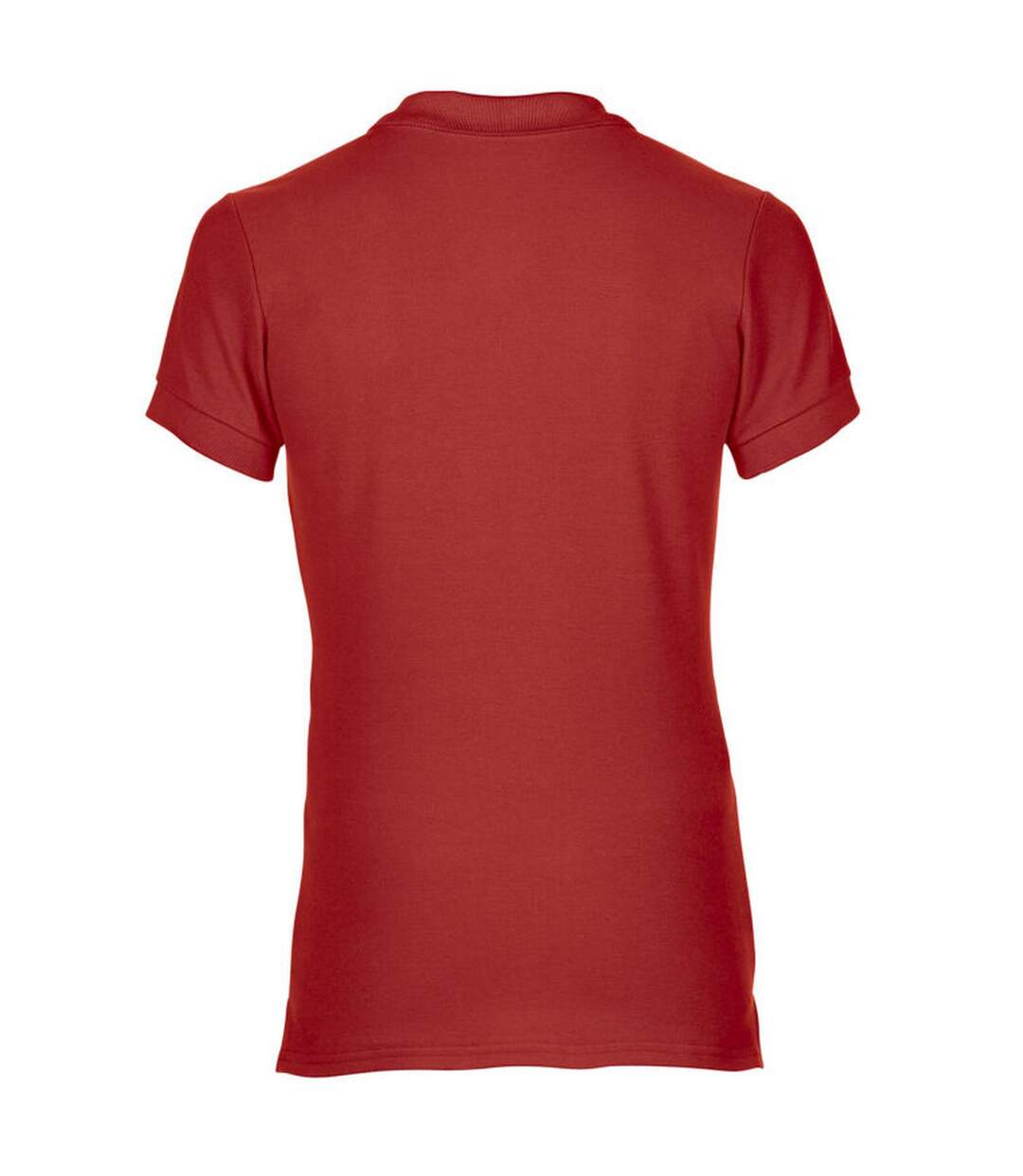 Polo femme rouge Gildan