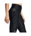 Womens/ladies Heatgear Printed Ankle Length Leggings Black Under Armour-3