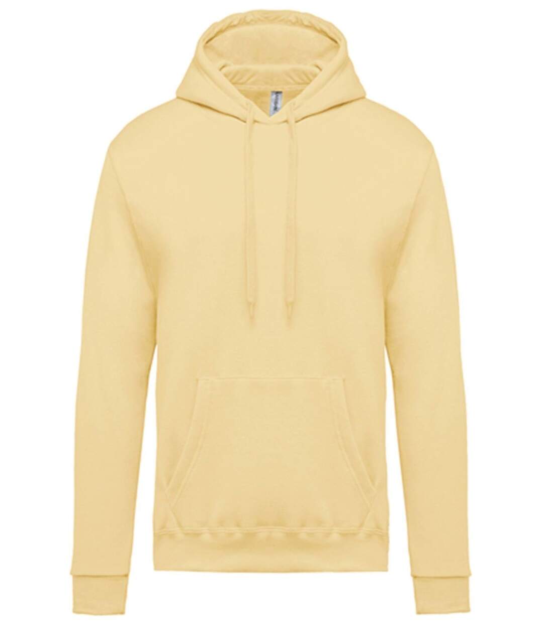 Sweat-shirt à capuche - Unisexe - K476 - jaune straw-2