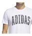 Mens Camo Cotton Regular T-shirt White Adidas-4