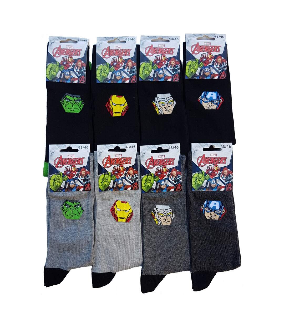 Chaussettes HOMME Licence PACK DE 12 PAIRES SURPRISE - Pack de 12-2
