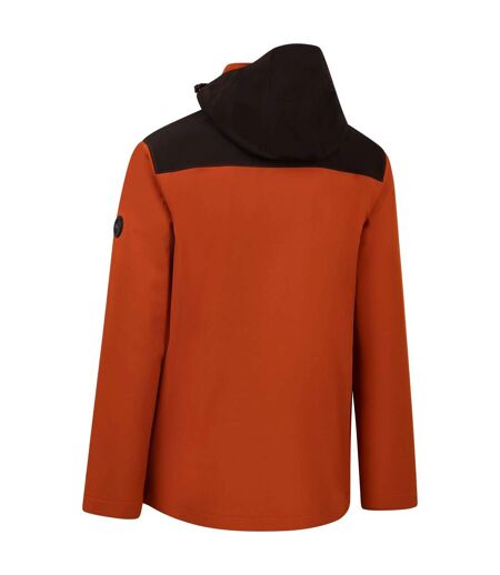 Veste Softshell Durand Dlx Homme Orange Brûlé Trespass
