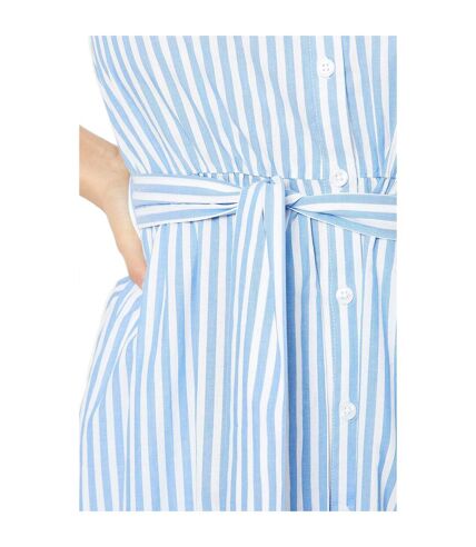 Robe mi-longue femme bleu Principles