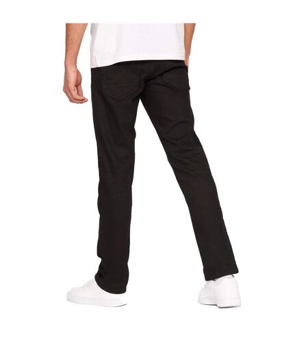 Jean princed homme noir uni Crosshatch