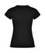 Roly Womens/Ladies Jamaica Short-Sleeved T-Shirt (Solid Black)