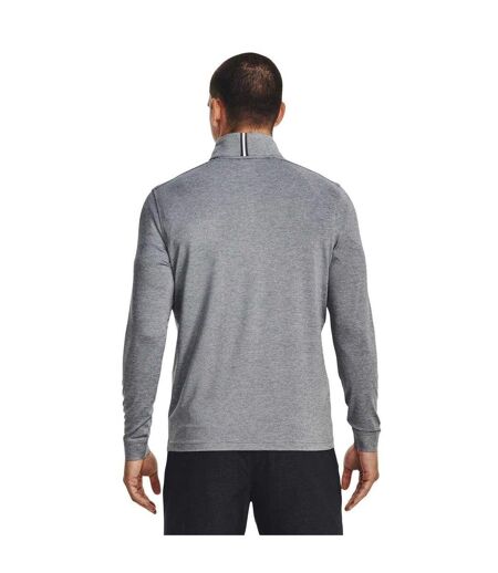 Mens Playoff 2.0 Quarter Zip Top Grey Under Armour