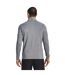 Mens Playoff 2.0 Quarter Zip Top Grey Under Armour-3
