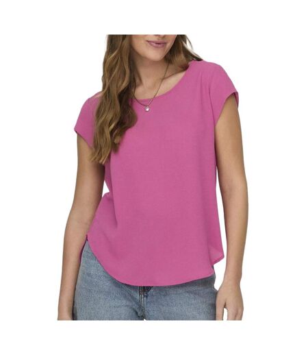 T-shirt rose femme only onlvic - 34