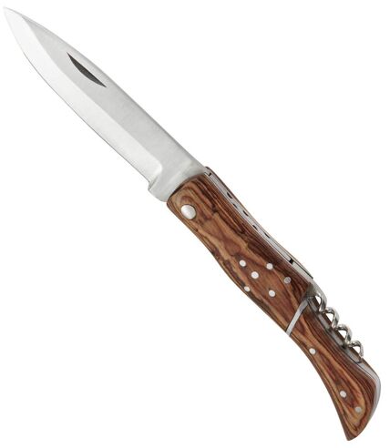 Nôž s integrovanou vývrtkou