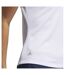 Polo Golf Performance Femme Blanc Adidas-3