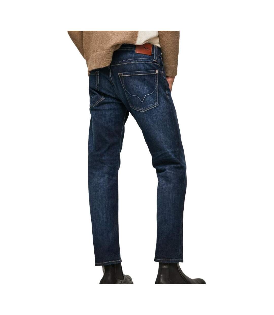 Jean regular fit bleu foncé homme pepe jeans kingston - 29-2
