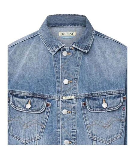 Veste En Jean 9zero1 Homme Bleu Replay