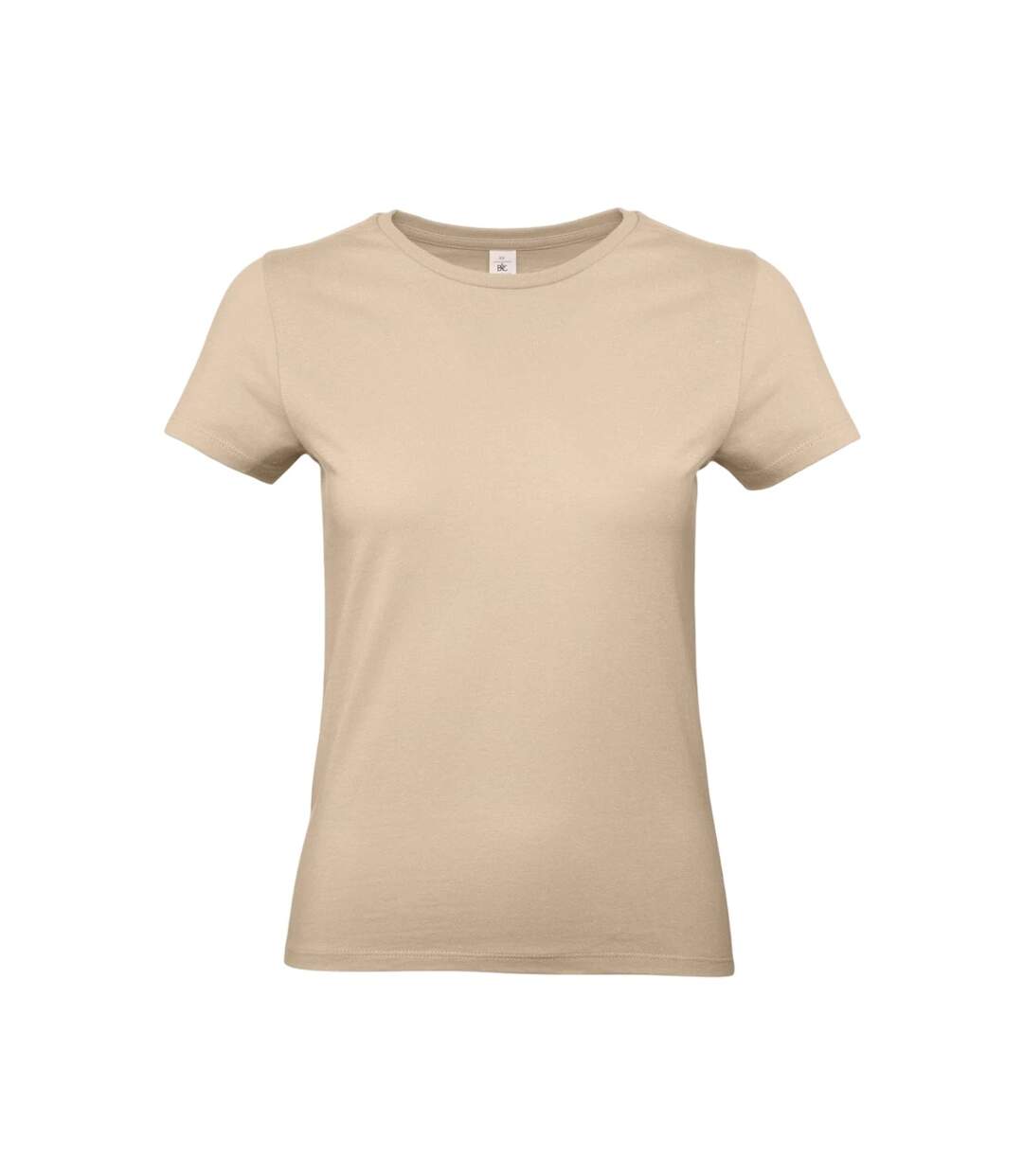 Womens/ladies e190 t-shirt sand B&C-1