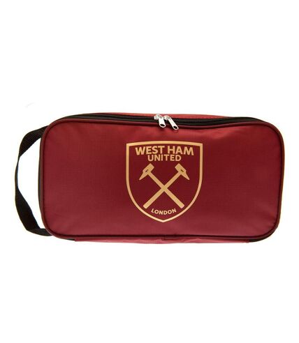 West Ham United FC Colour React Boot Bag (Scarlet Red/Gold/Blue) (One Size)