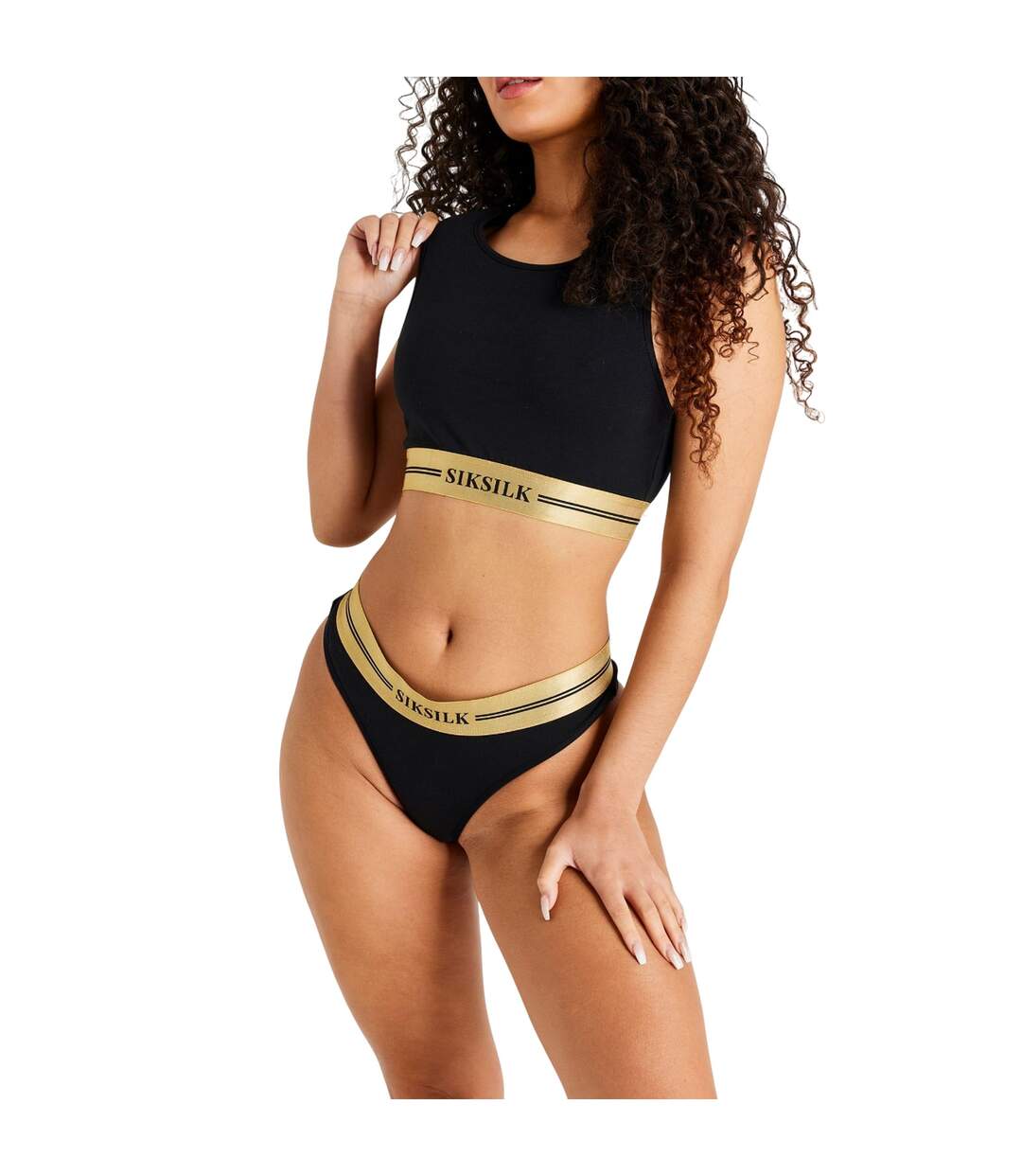 Brassière femme noir SikSilk-1