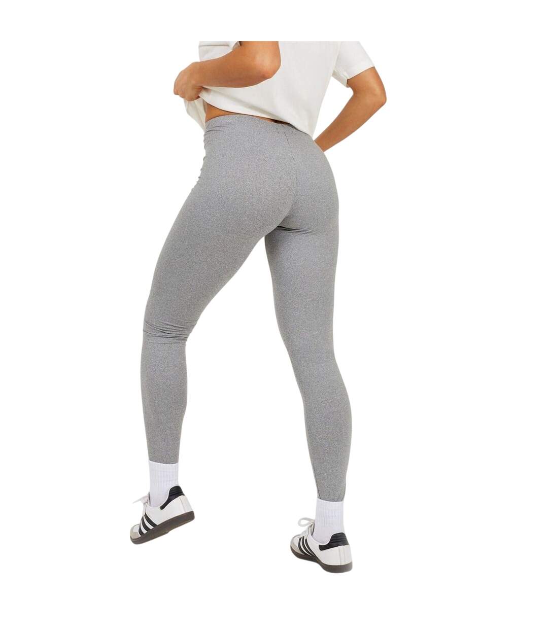 Legging Femme Gris Chiné Brave Soul-2