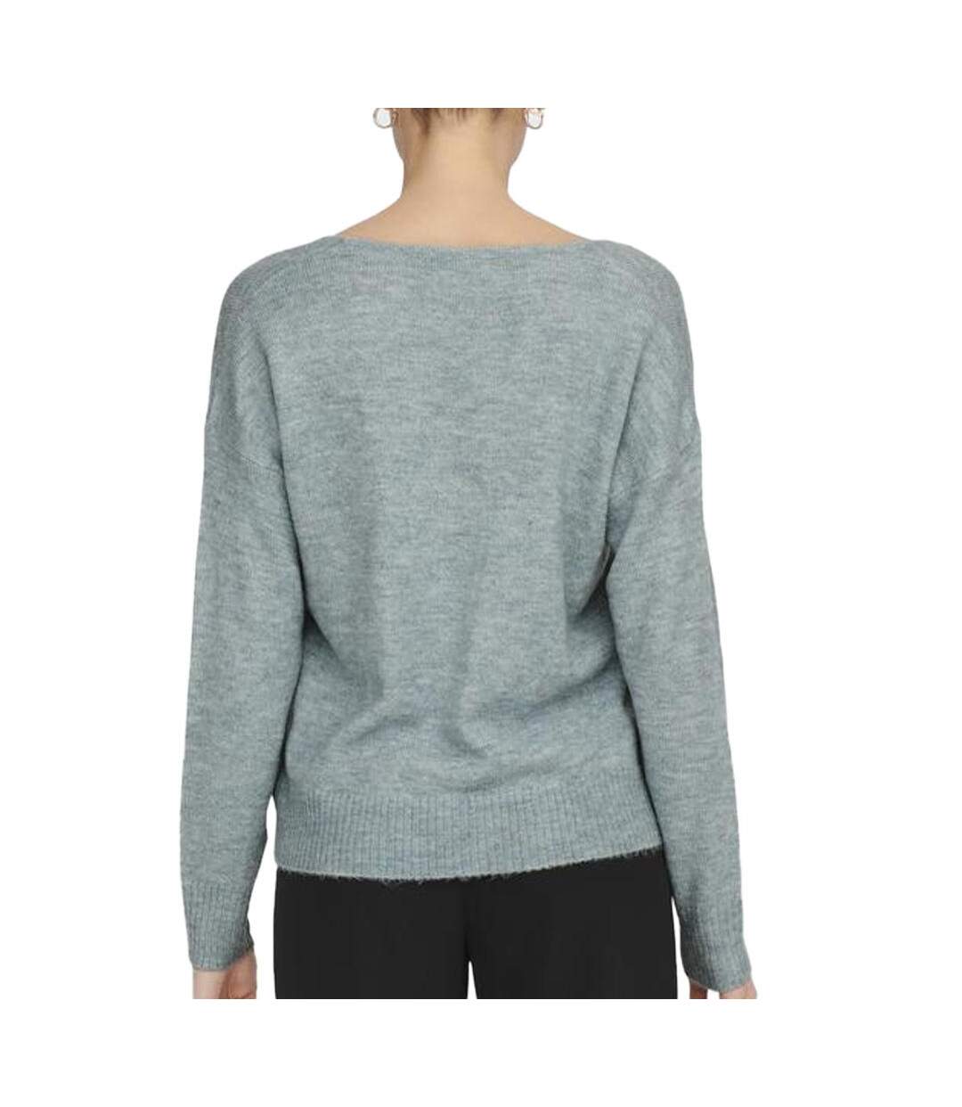 Pull bleu femme jdy elanora-2